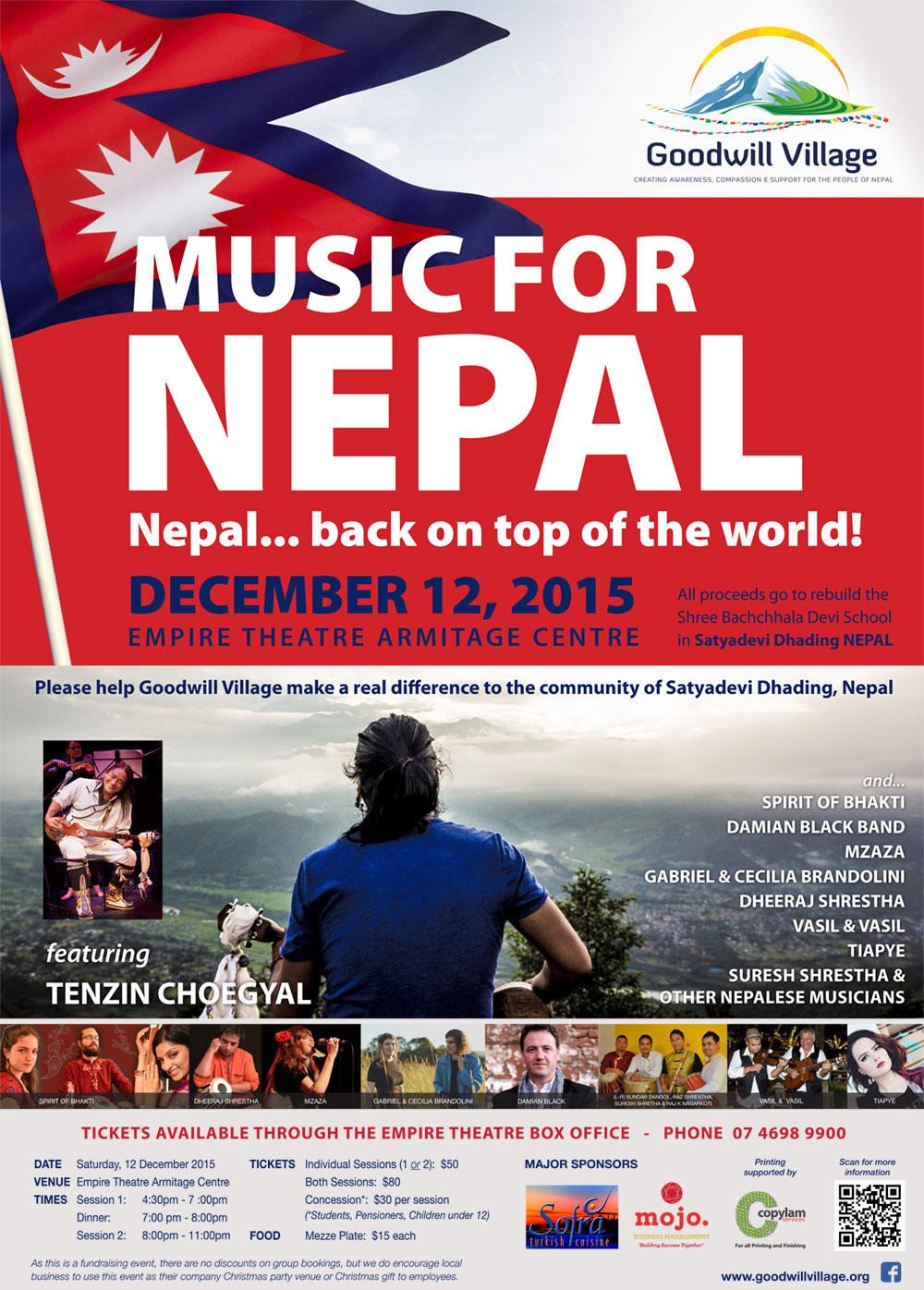 Music for Nepal 12 December